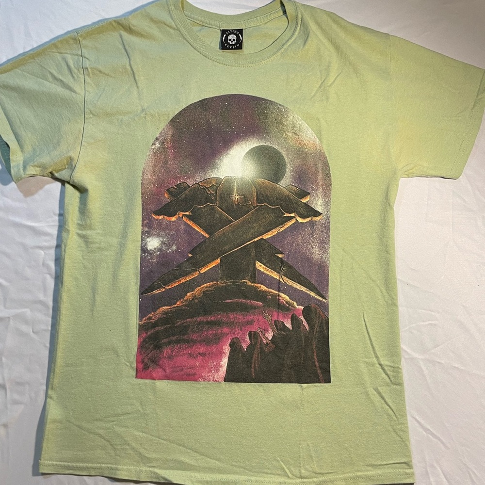 Flying coffin vintage t shirt.